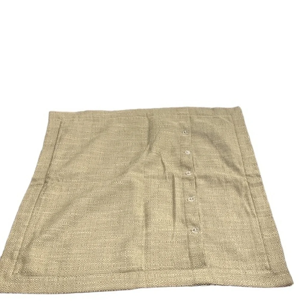 Two Earthy Tone Pillow Shams‎ 25x25